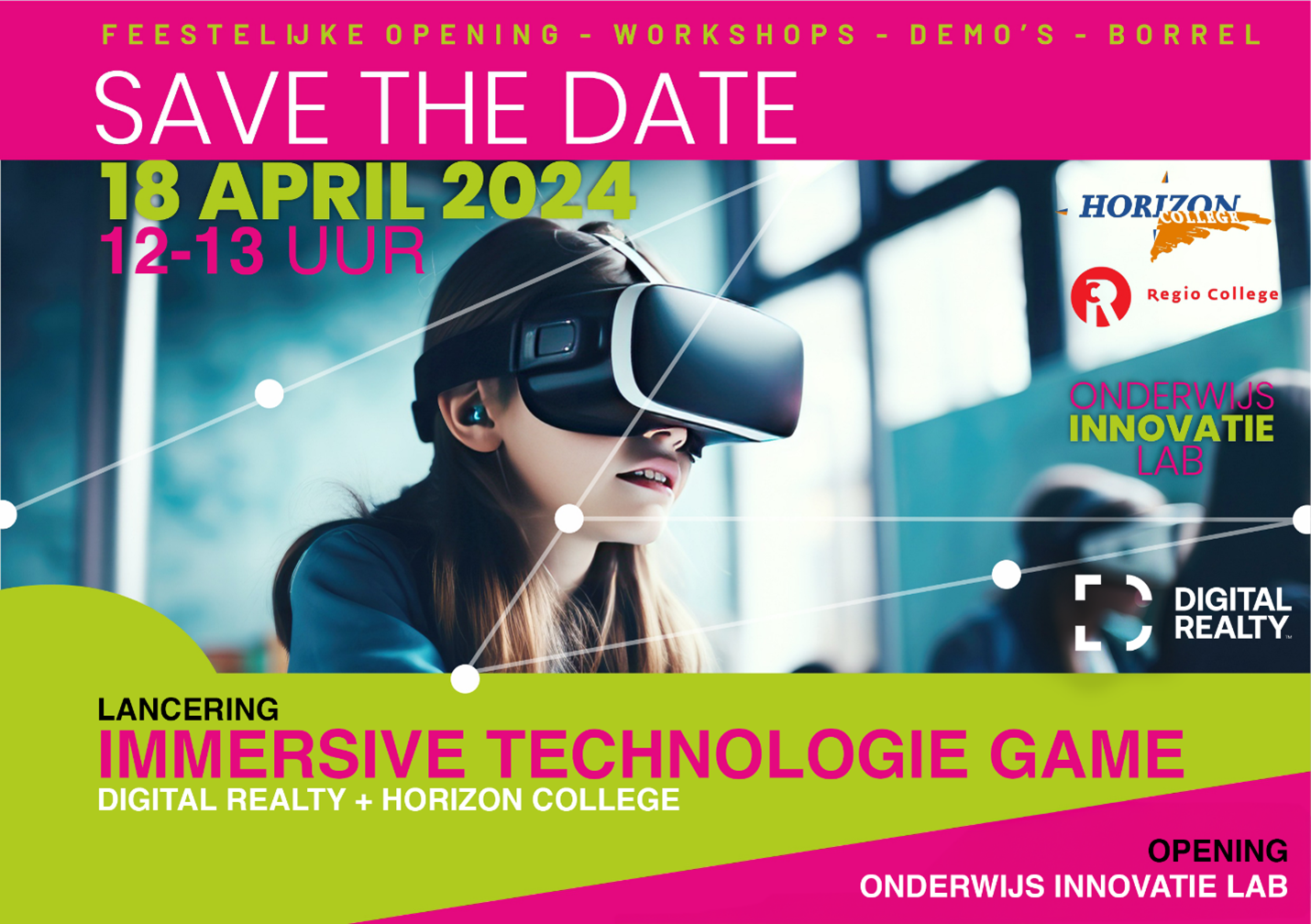 "Digital Realty lanceert immersive technologie game"